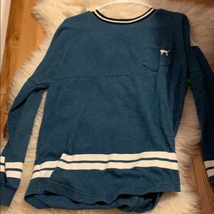 PINK hockey jersey long sleeve